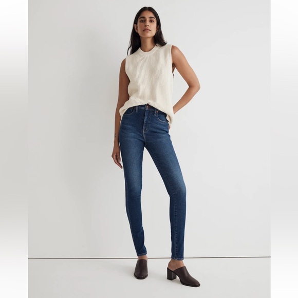 Madewell 10" High-Rise Skinny Jeans - Picture 3 of 15